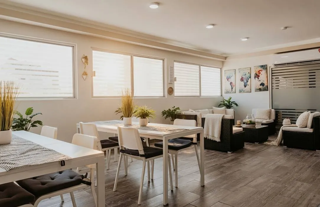 Patient lounge and dining area