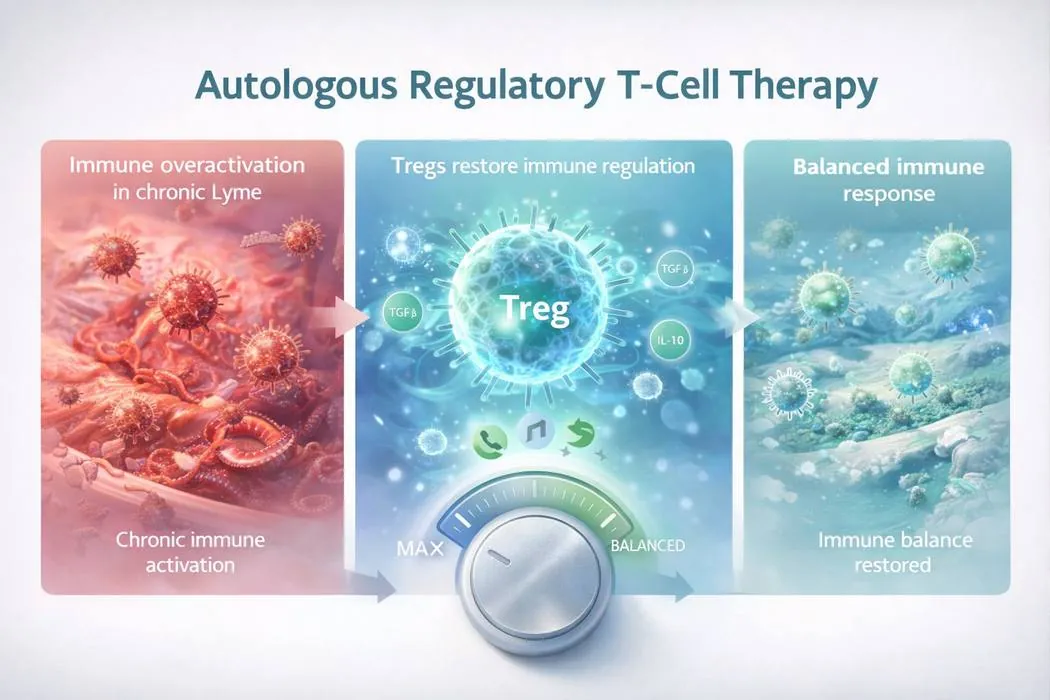 Research on regulatory T cells and Lyme disease
